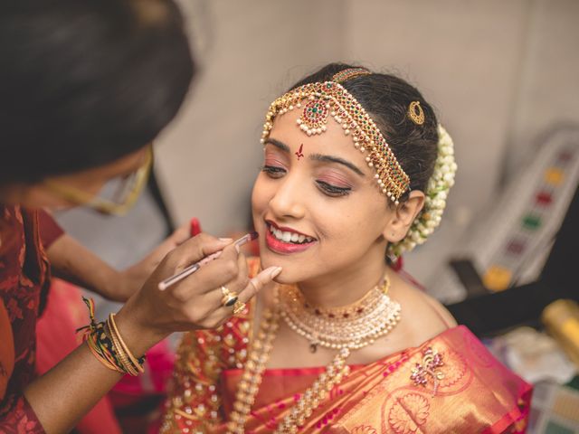 Haritha Allamraju and Rahul Seshadri&apos;s wedding in Hyderabad, Telangana 15