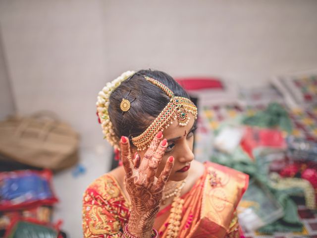 Haritha Allamraju and Rahul Seshadri&apos;s wedding in Hyderabad, Telangana 16