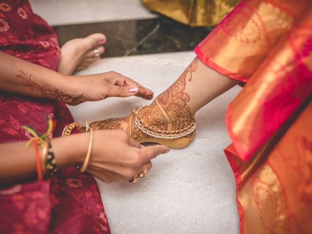 Haritha Allamraju and Rahul Seshadri&apos;s wedding in Hyderabad, Telangana 19