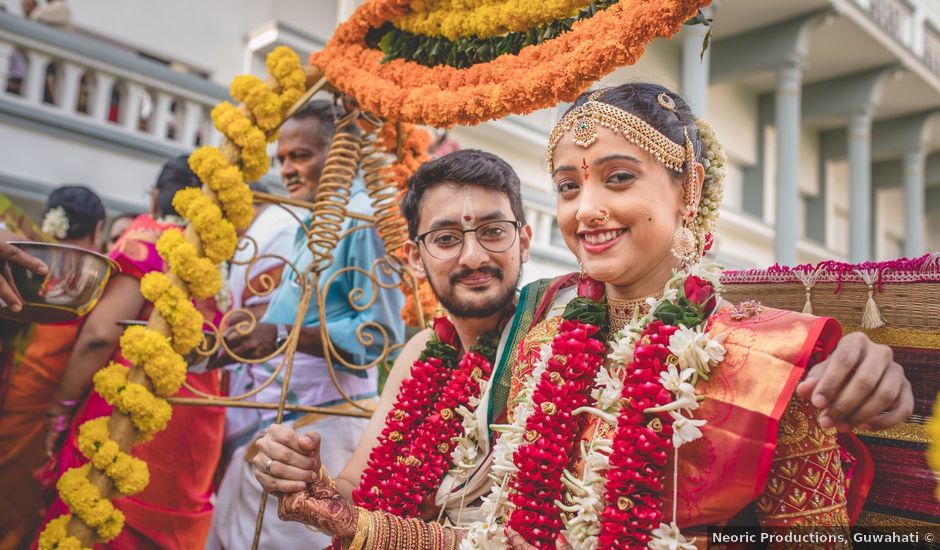 Haritha Allamraju and Rahul Seshadri's wedding in Hyderabad, Telangana