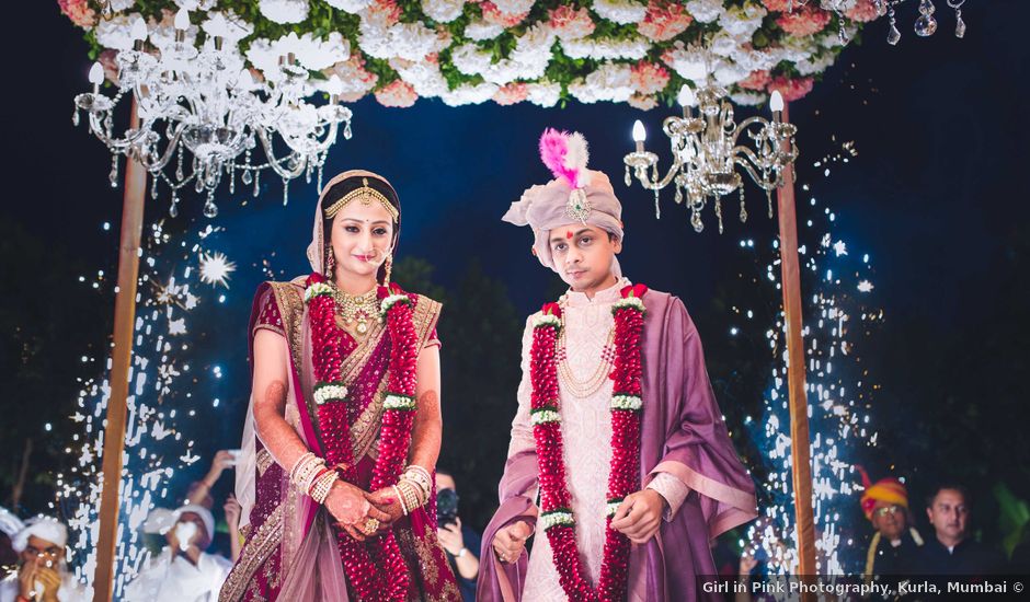 Resham and Rohan's wedding in Mumbai, Maharashtra