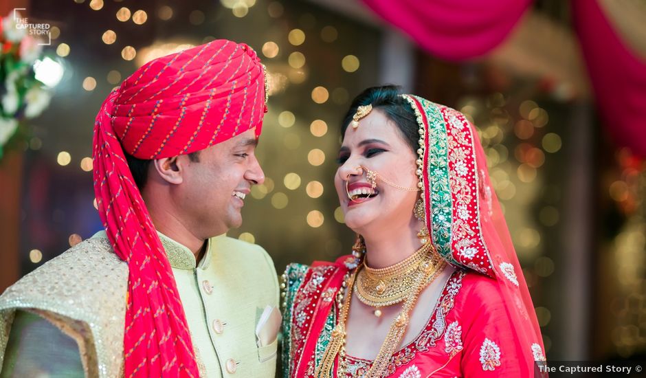 Anit and Aishwarya's wedding in Greater Noida, Delhi NCR