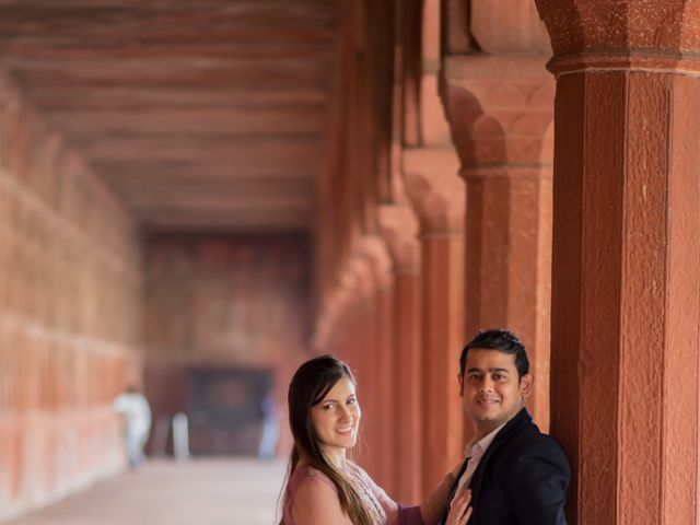 Ana and Saurav&apos;s wedding in Lucknow, Uttar Pradesh 17
