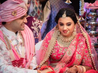 The wedding of Aditi and Rohit