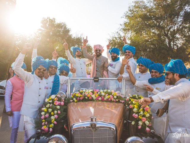 Siddhant and Malvika&apos;s wedding in Bikaner, Rajasthan 42