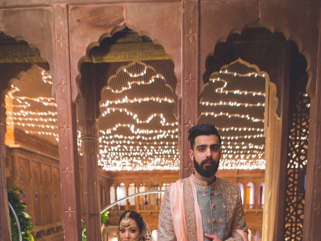 Siddhant and Malvika&apos;s wedding in Bikaner, Rajasthan 59