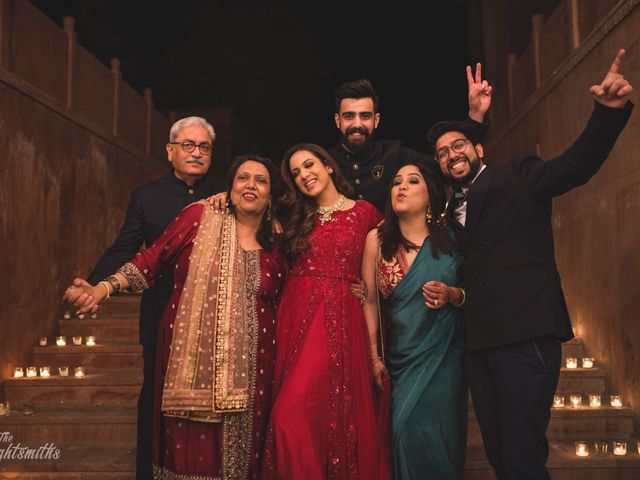 Siddhant and Malvika&apos;s wedding in Bikaner, Rajasthan 65