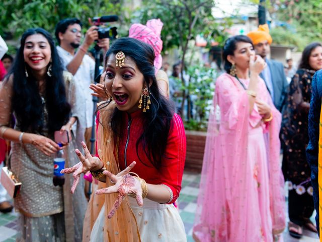 Neha Dadhich and Rahil Merchant&apos;s wedding in Mumbai, Maharashtra 77