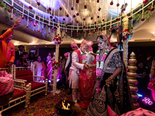 Neha Dadhich and Rahil Merchant&apos;s wedding in Mumbai, Maharashtra 85
