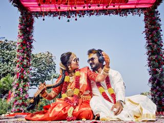 The wedding of Nithya and Prashant