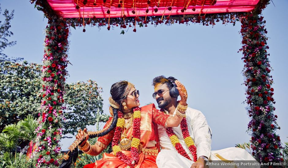 Nithya and Prashant's wedding in Thrissur, Kerala