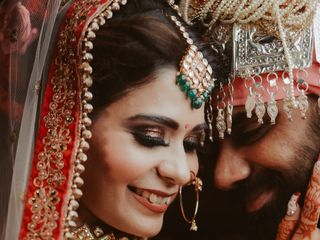 The wedding of Samiksha and Ashish