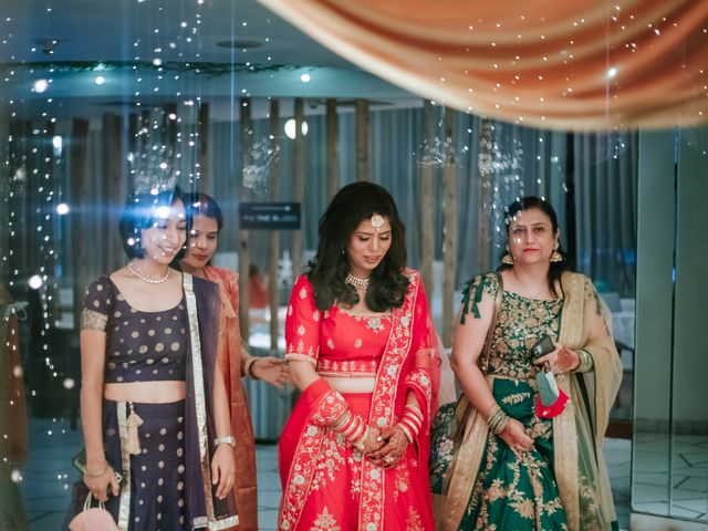 Anish and Neha's wedding in Mumbai, Maharashtra 9