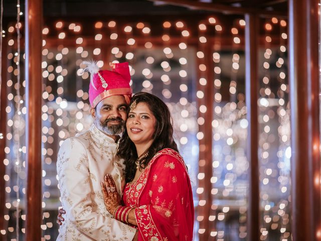 Anish and Neha's wedding in Mumbai, Maharashtra 12