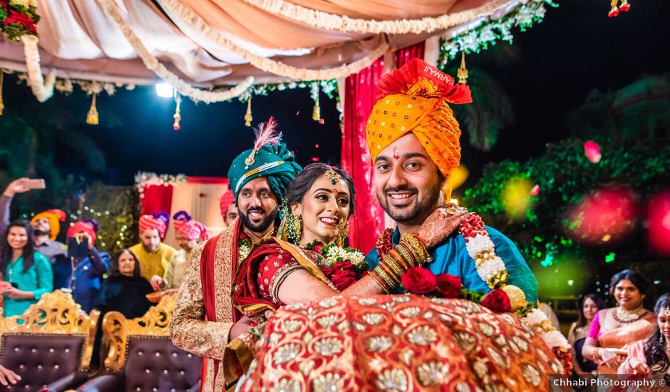 Bhumi and Sagar's wedding in Rajkot, Gujarat