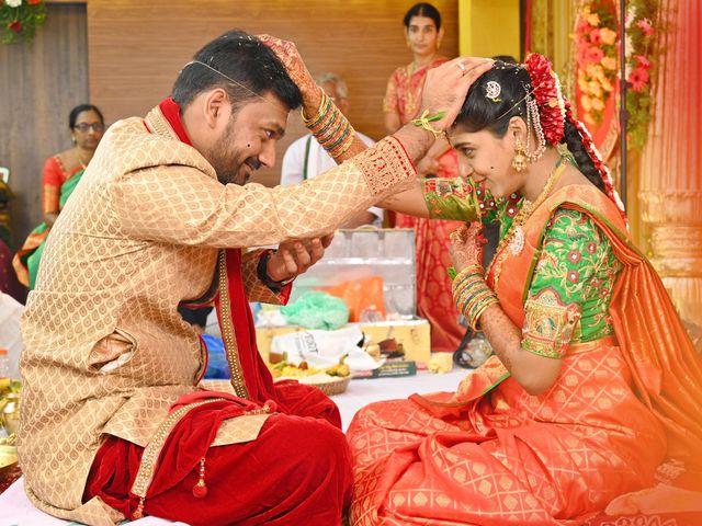 Bindhu and Bharath&apos;s wedding in Guntur, Andhra Pradesh 2