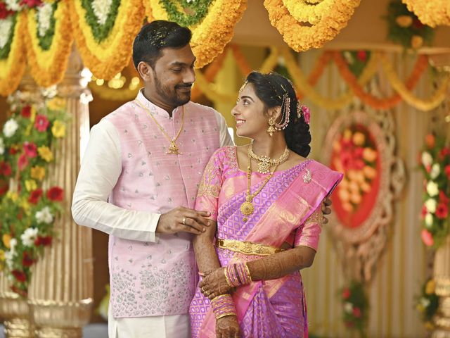 Bindhu and Bharath&apos;s wedding in Guntur, Andhra Pradesh 9