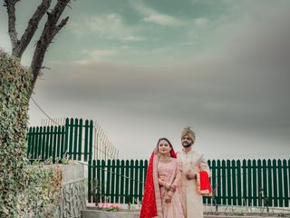 The wedding of Heena and Naveen