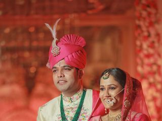 The wedding of Aditi and Jai
