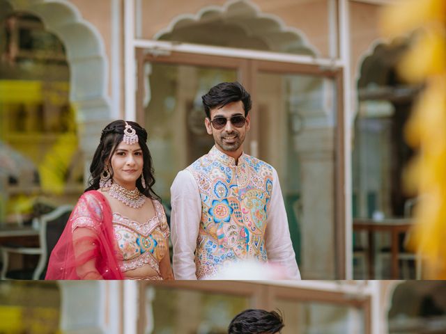 Ayushi and Sarthak&apos;s wedding in Jaipur, Rajasthan 7