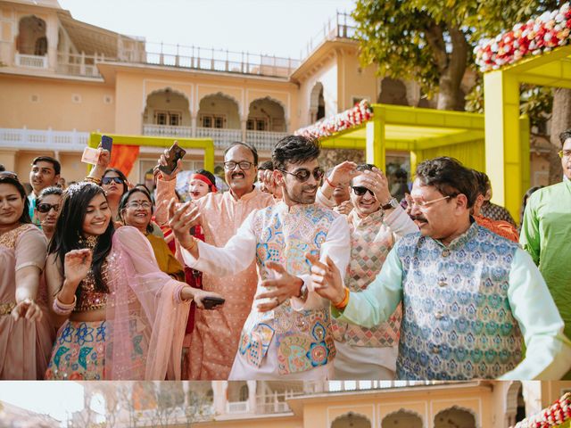 Ayushi and Sarthak&apos;s wedding in Jaipur, Rajasthan 10