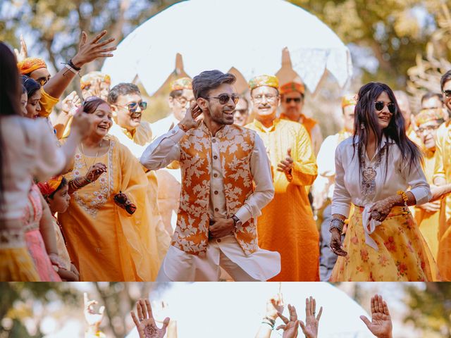 Ayushi and Sarthak&apos;s wedding in Jaipur, Rajasthan 30