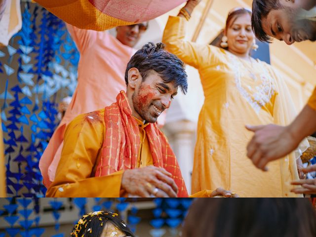 Ayushi and Sarthak&apos;s wedding in Jaipur, Rajasthan 31