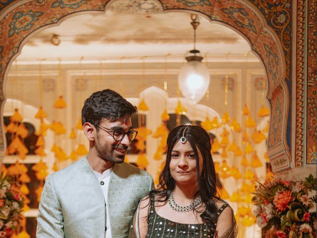 Ayushi and Sarthak&apos;s wedding in Jaipur, Rajasthan 35