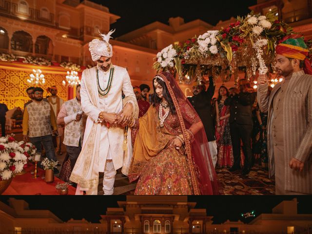 Ayushi and Sarthak&apos;s wedding in Jaipur, Rajasthan 55