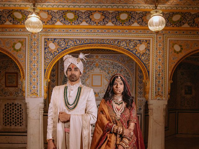 Ayushi and Sarthak&apos;s wedding in Jaipur, Rajasthan 56