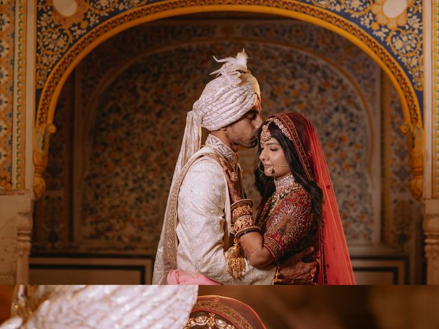 Ayushi and Sarthak&apos;s wedding in Jaipur, Rajasthan 59