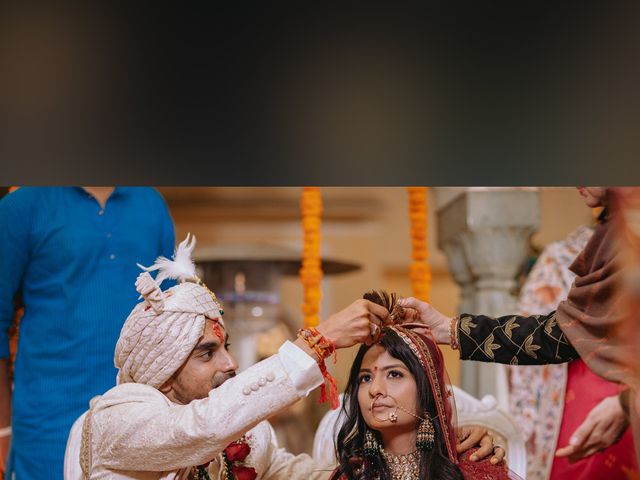 Ayushi and Sarthak&apos;s wedding in Jaipur, Rajasthan 63