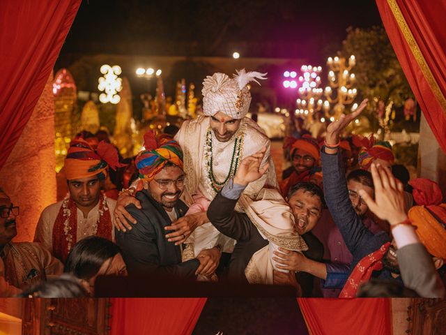 Ayushi and Sarthak&apos;s wedding in Jaipur, Rajasthan 64