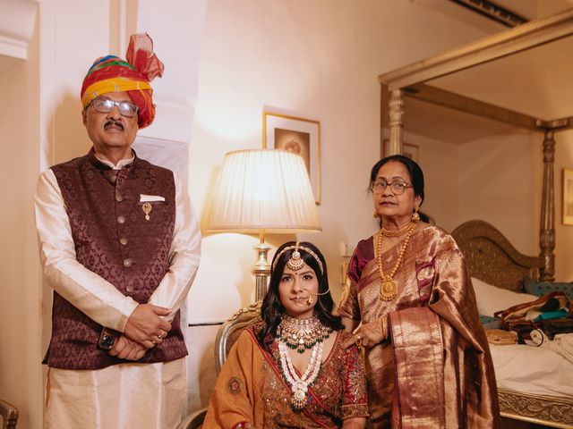 Ayushi and Sarthak&apos;s wedding in Jaipur, Rajasthan 82