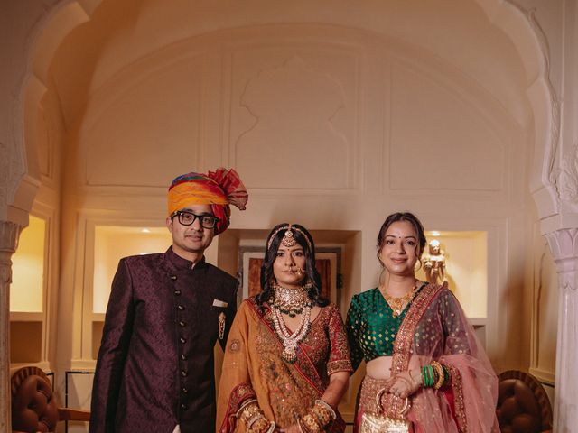 Ayushi and Sarthak&apos;s wedding in Jaipur, Rajasthan 84