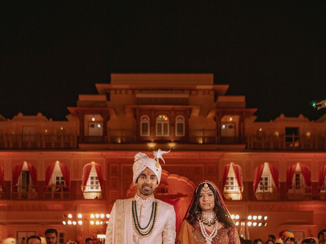 Ayushi and Sarthak&apos;s wedding in Jaipur, Rajasthan 86