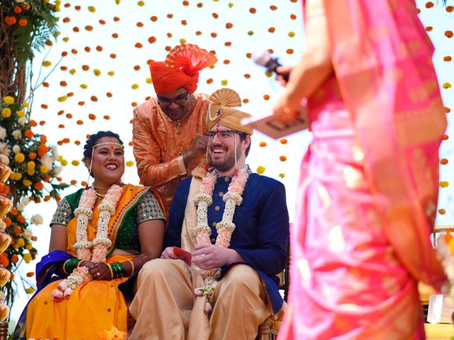 Mitali and Chris&apos;s wedding in Mumbai, Maharashtra 22