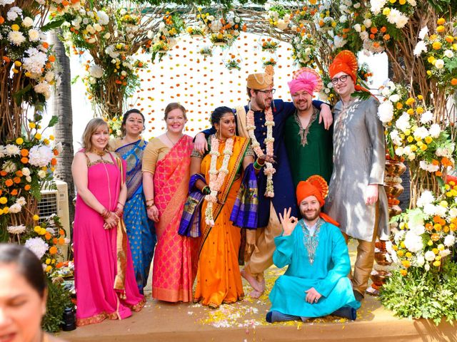 Mitali and Chris&apos;s wedding in Mumbai, Maharashtra 25