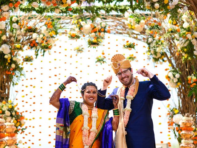 Mitali and Chris&apos;s wedding in Mumbai, Maharashtra 28