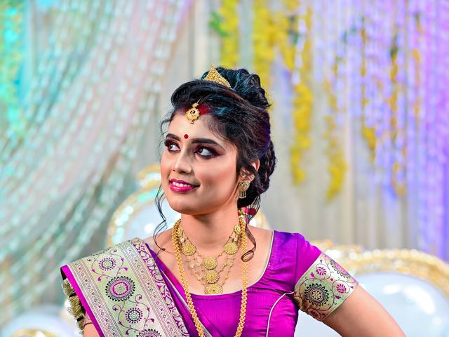 Subhasri and Arijit's wedding in North 24 Parganas, West Bengal 67