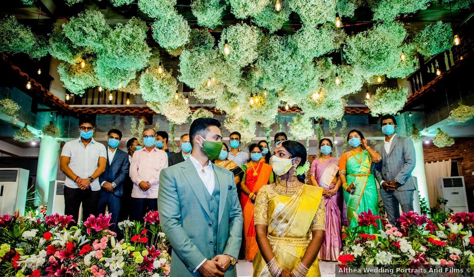 Kiruthika and Wasim's wedding in Chennai, Tamil Nadu