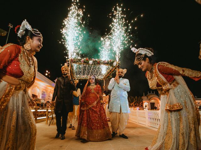 Deeva and Manan&apos;s wedding in Sawai Madhopur, Rajasthan 53