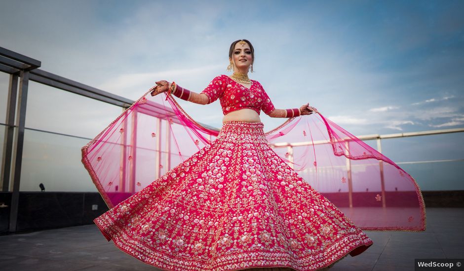 Ankita and Aayush's wedding in Zirakpur, Chandigarh