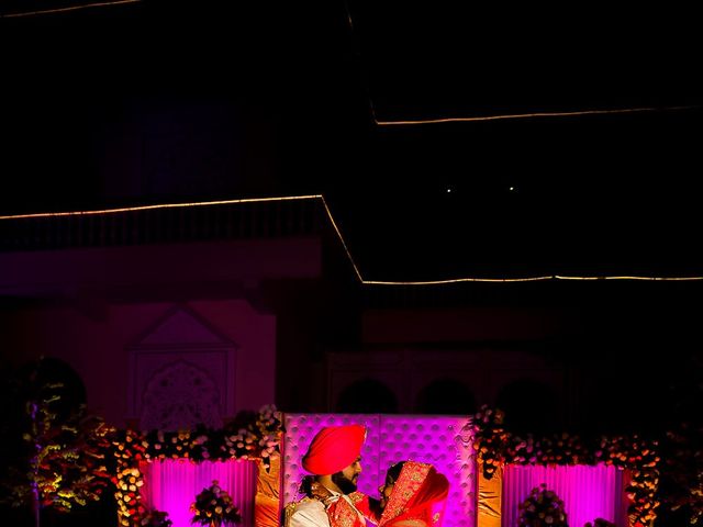 Pooja and Karan&apos;s wedding in Jaipur, Rajasthan 29