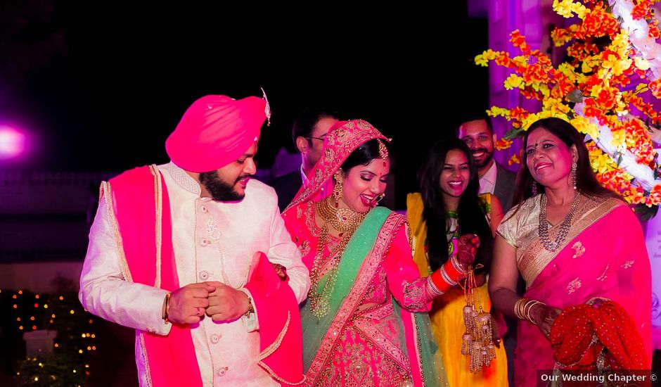 Pooja and Karan's wedding in Jaipur, Rajasthan
