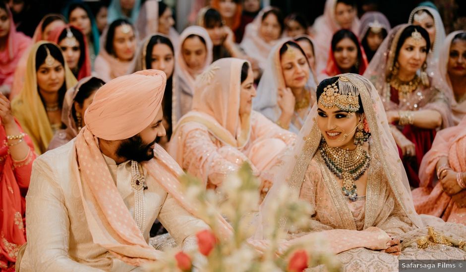 Tavleen and Harjaap's wedding in Jalandhar, Punjab
