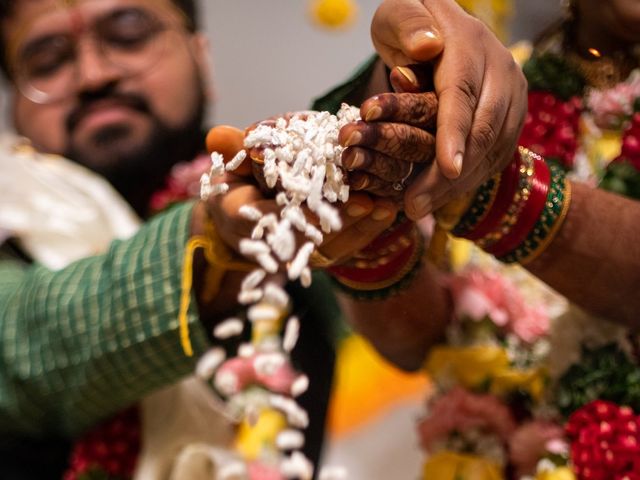 Divya and Niyam's wedding in Hyderabad, Telangana 17