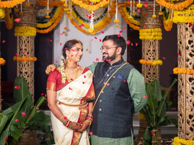 Divya and Niyam's wedding in Hyderabad, Telangana 19