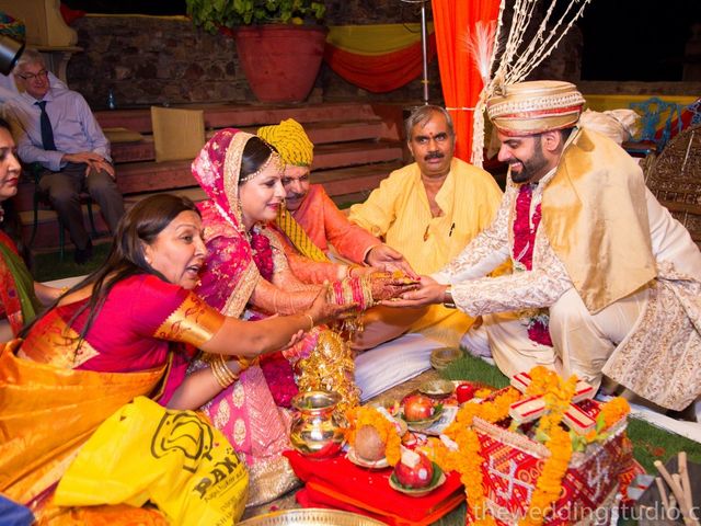 Sonali and Varun&apos;s wedding in Alwar, Rajasthan 34