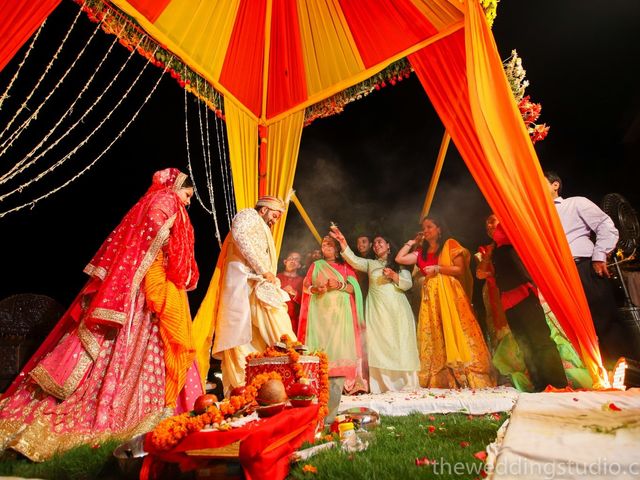 Sonali and Varun&apos;s wedding in Alwar, Rajasthan 35